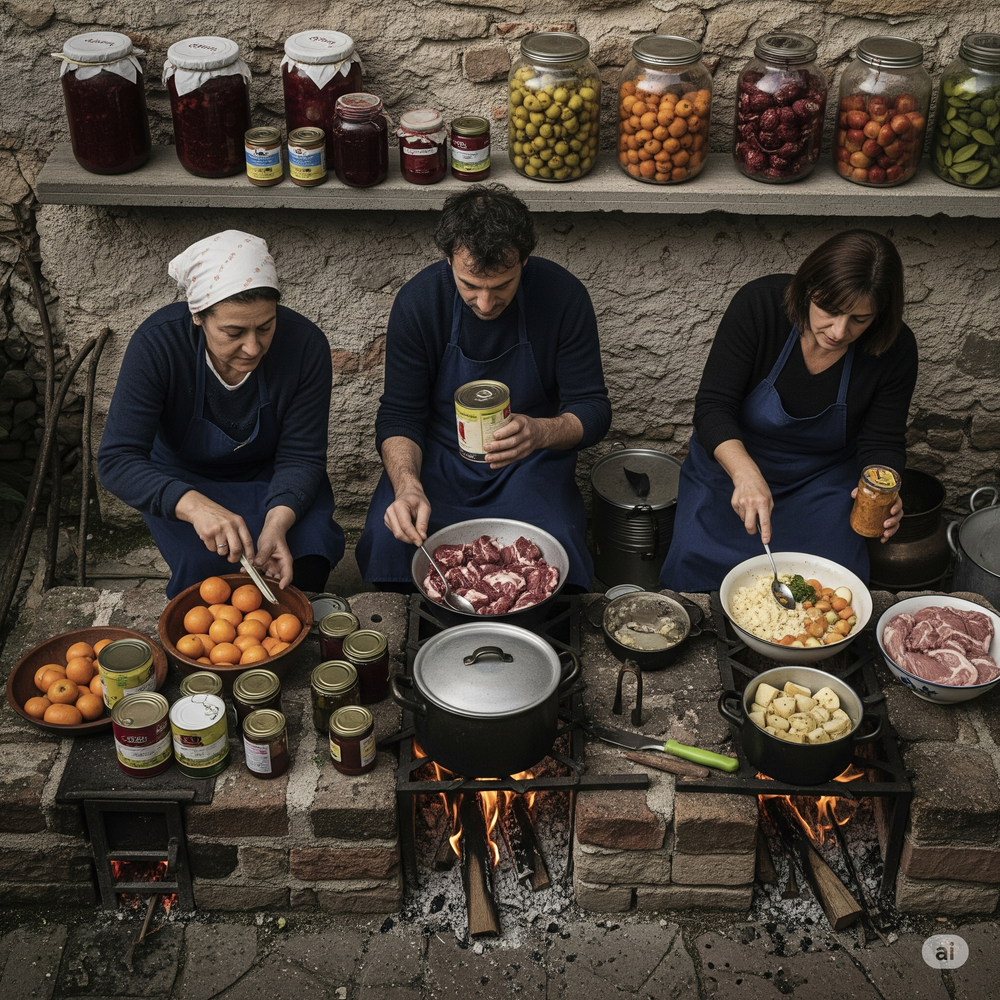Gestire il Cibo Senza Corrente: Conservazione e Cottura di Emergenza per la Tua Famiglia