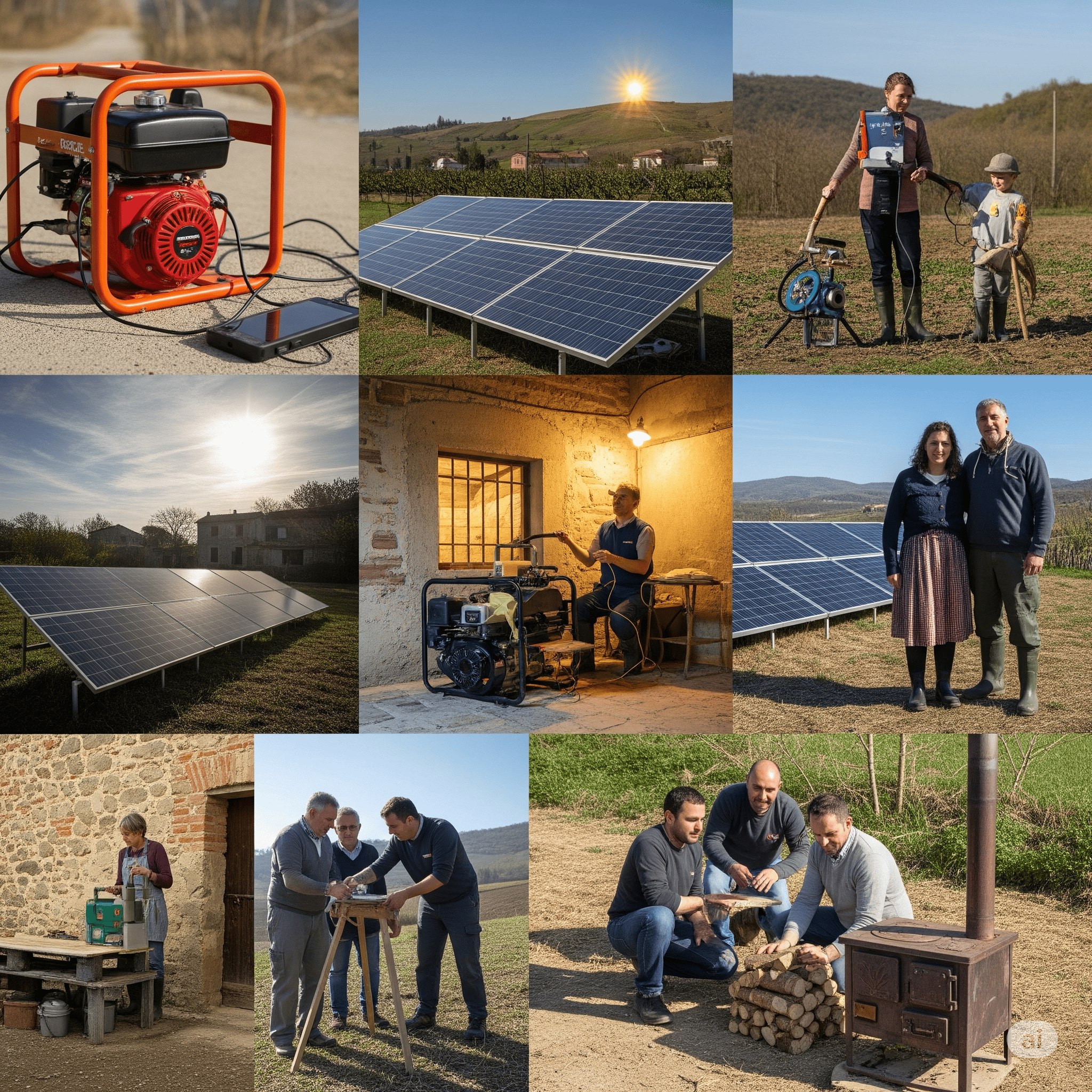 Energia Senza Rete: Soluzioni Alternative per Illuminazione, Ricarica e Riscaldamento in Emergenza
